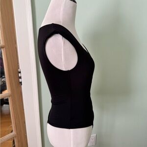 Sleek Black Women's Tank Top